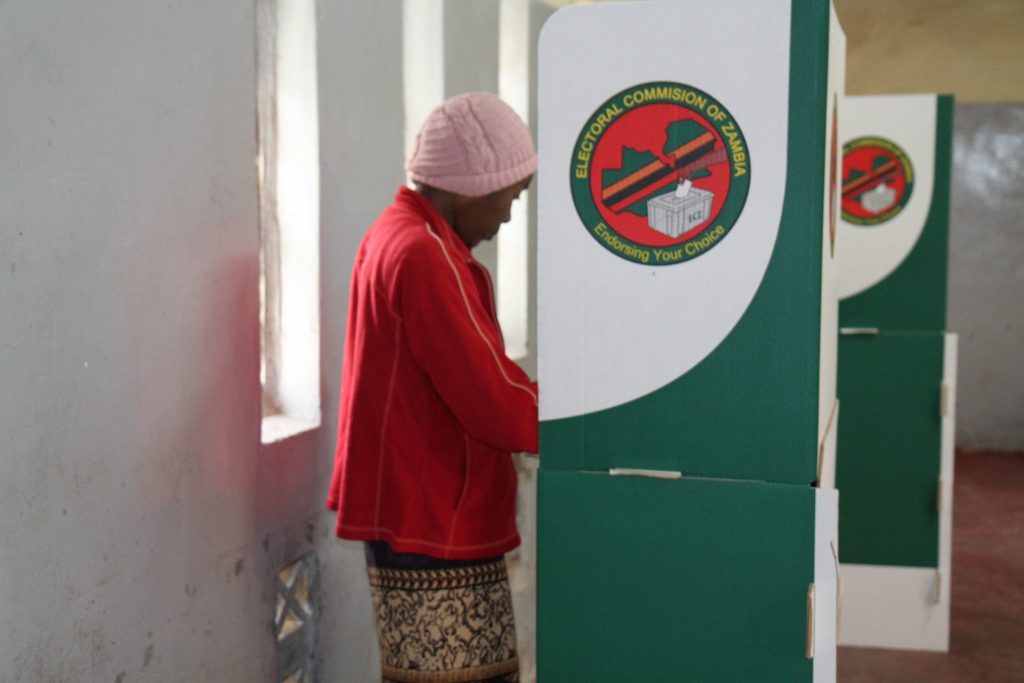 Zambians vote for new president